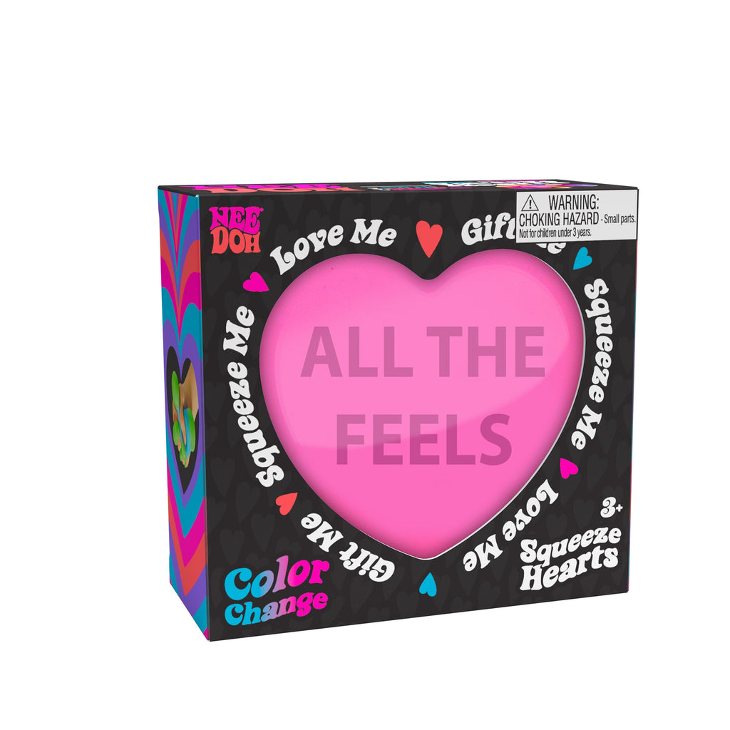 NeeDoh Color Change Squeeze Heart 2